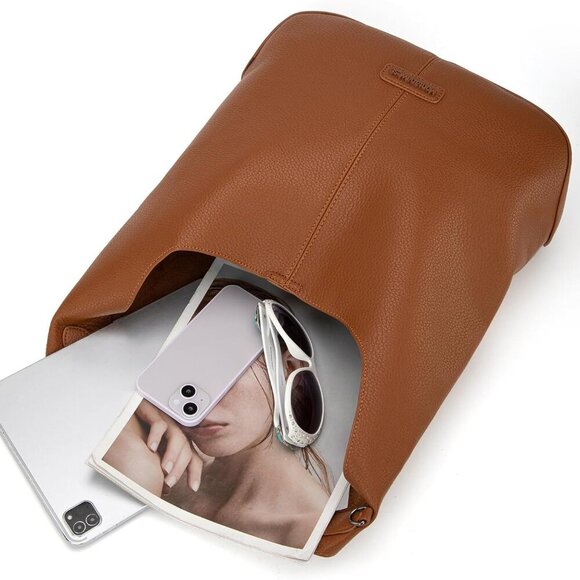 Hobo Bags Purse for Women Ultra Soft Foldable Shoulder Slouchy Handbags with Cos - Picture 4 of 9